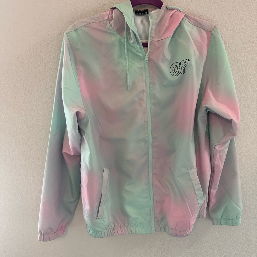 Odd future Colorful Tie-Dye Windbreaker